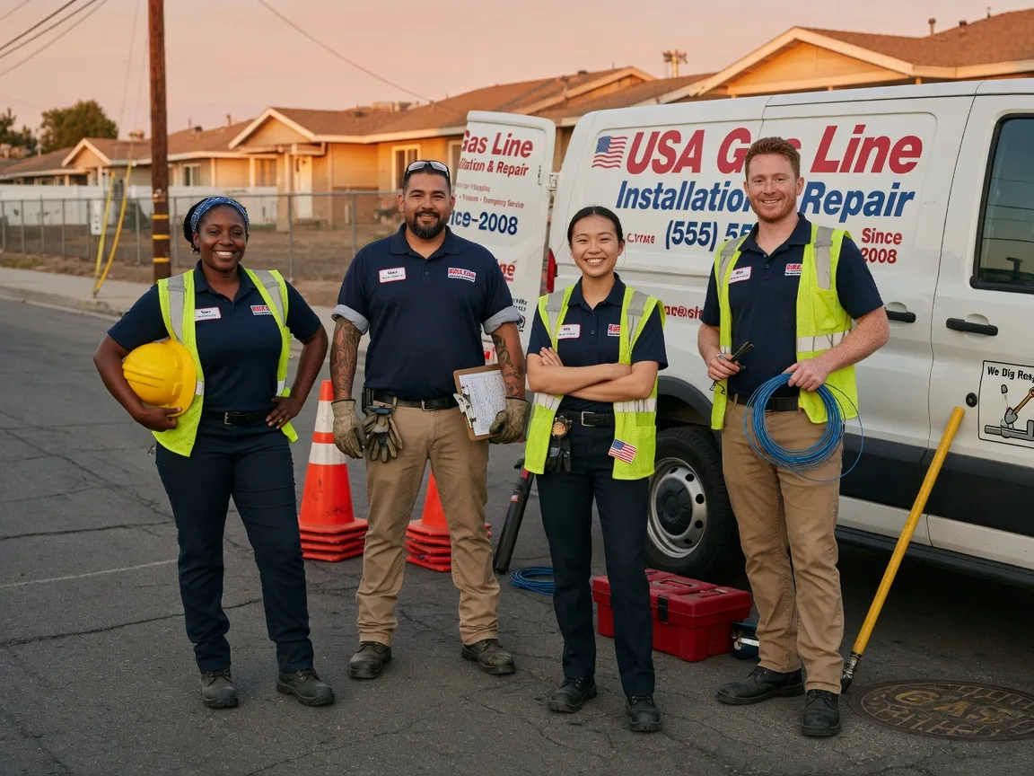 Gas Line Installation company in Bison, SD
